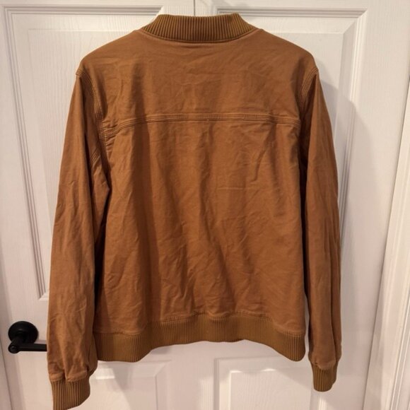 Women's Carhartt jacket Size 2XL 20 Tan Bomber Relaxed Fit Workwear - Picture 5 of 11